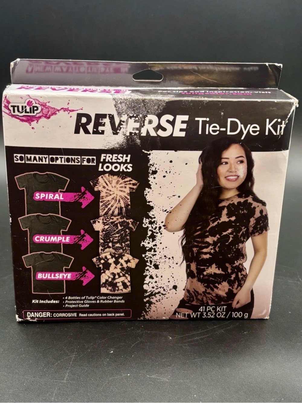 Tulip Reverse Tie-Dye Kit 41 Piece Color Changing Kit Brand New